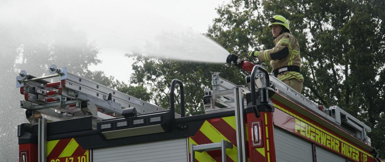 Übung Kreisfeuerwehr Quakenbrück