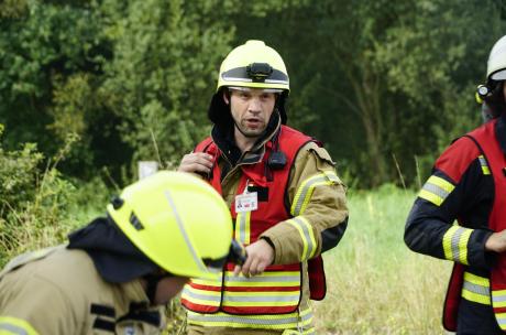 Übung Kreisfeuerwehr Quakenbrück