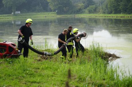 Übung Kreisfeuerwehr Quakenbrück