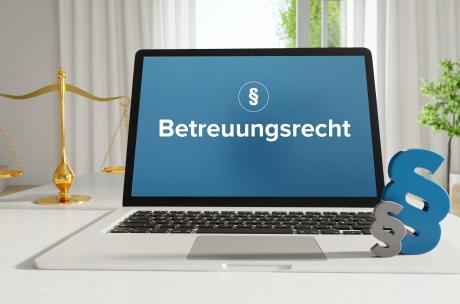 Laptop auf einem Schreibtisch